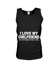 GIRLFRIEND GIRLFRIEND GIRLFRIEND GIRLFRIEND - Tee Unisex Tank thumbnail