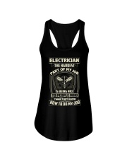 ELECTRICIAN ELECTRICIAN ELECTRICIAN ELECTRICIAN Ladies Flowy Tank thumbnail