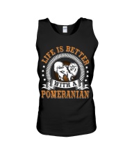 POMERANIAN POMERANIAN POMERANIAN POMERANIAN Unisex Tank thumbnail