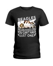 Beagle Beagle Beagle Beagle Beagle Beagle - Tee Ladies T-Shirt thumbnail