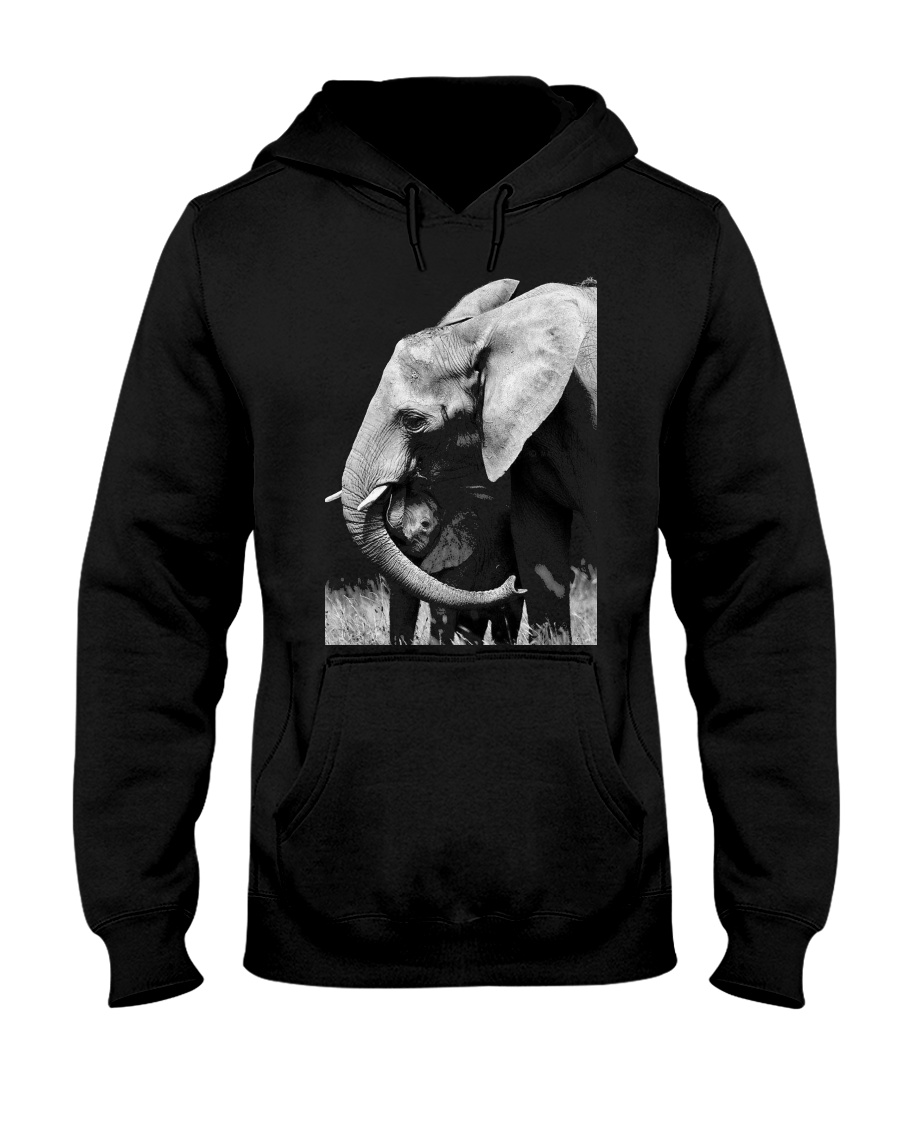 Elephant Elephant Elephant Elephant Elephant - Tee Hooded Sweatshirt