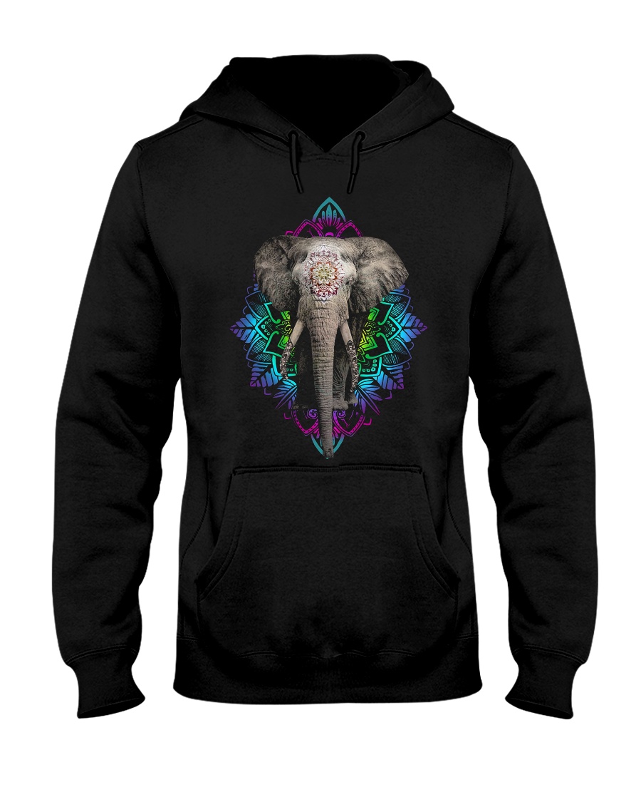 Elephant Elephant Elephant Elephant Elephant - Tee Hooded Sweatshirt