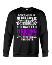 Lupus Lupus Lupus Lupus Lupus Lupus awareness Crewneck Sweatshirt thumbnail