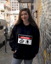 GIRLFRIEND GIRLFRIEND GIRLFRIEND GIRLFRIEND - Tee Hooded Sweatshirt lifestyle-unisex-hoodie-front-1
