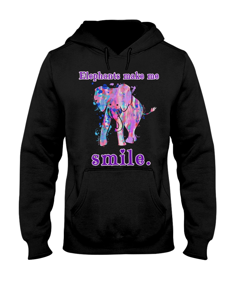 Elephant Elephant Elephant Elephant Elephant - Tee Hooded Sweatshirt