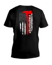 FIREFIGHTER FIREFIGHTER FIREFIGHTER FIREFIGHTER V-Neck T-Shirt thumbnail
