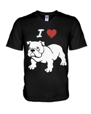 BULLDOG BULLDOG BULLDOG BULLDOG BULLDOG BULLDOG V-Neck T-Shirt thumbnail