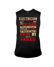 ELECTRICIAN ELECTRICIAN ELECTRICIAN ELECTRICIAN Sleeveless Tee thumbnail