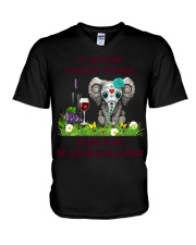 Elephant Elephant Elephant Elephant Elephant - Tee V-Neck T-Shirt thumbnail
