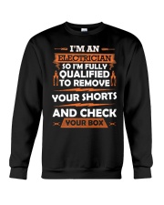 ELECTRICIAN ELECTRICIAN ELECTRICIAN ELECTRICIAN Crewneck Sweatshirt thumbnail