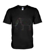 Elephant Elephant Elephant Elephant Elephant - Tee V-Neck T-Shirt thumbnail