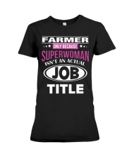Farmer Farmer Farmer Farmer Farmer Farmer - tee Premium Fit Ladies Tee thumbnail