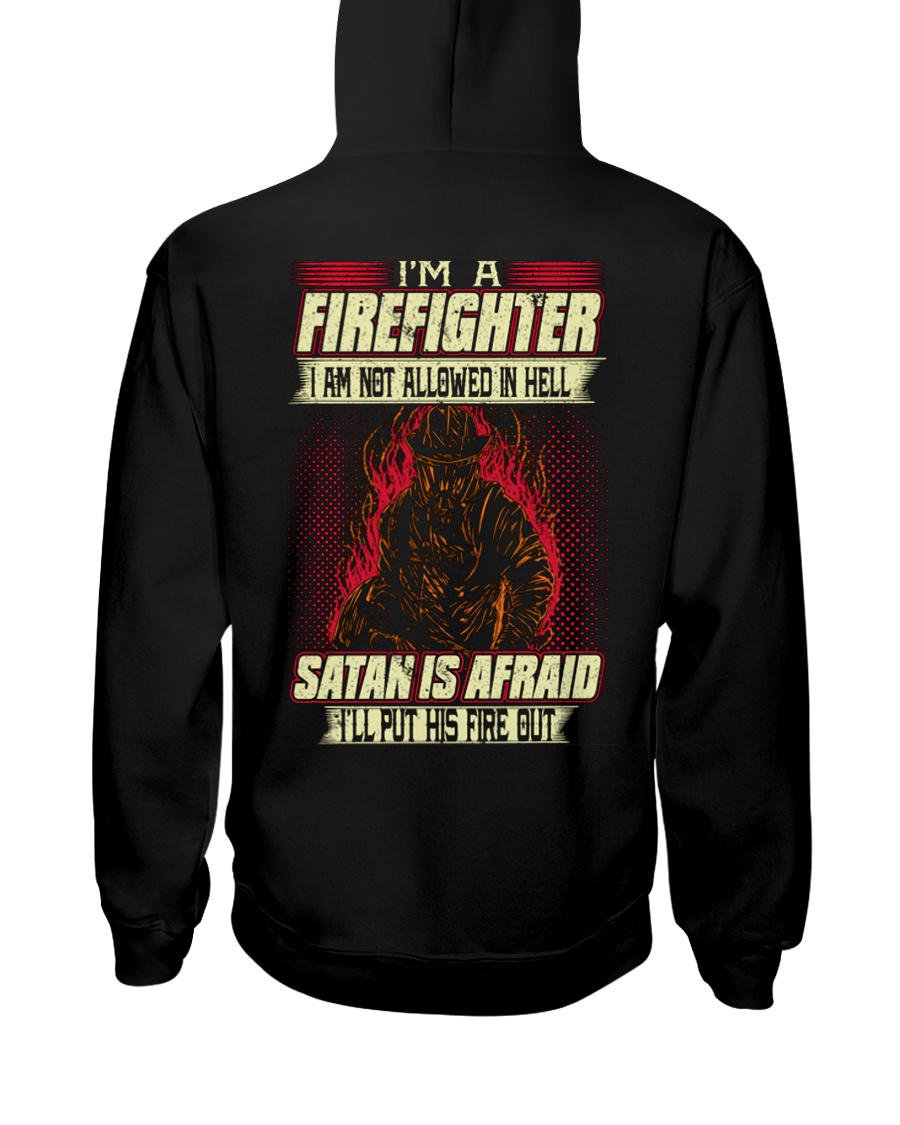 FIREFIGHTER FIREFIGHTER FIREFIGHTER FIREFIGHTER Hooded Sweatshirt