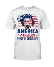 Dalmatian Happy 4th of July - 4th July Classic T-Shirt thumbnail