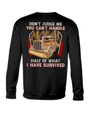 Dont Judge Crewneck Sweatshirt thumbnail