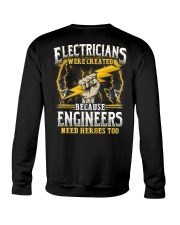 Electrician Hero Crewneck Sweatshirt thumbnail