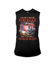 Trucker Never Quit Sleeveless Tee thumbnail