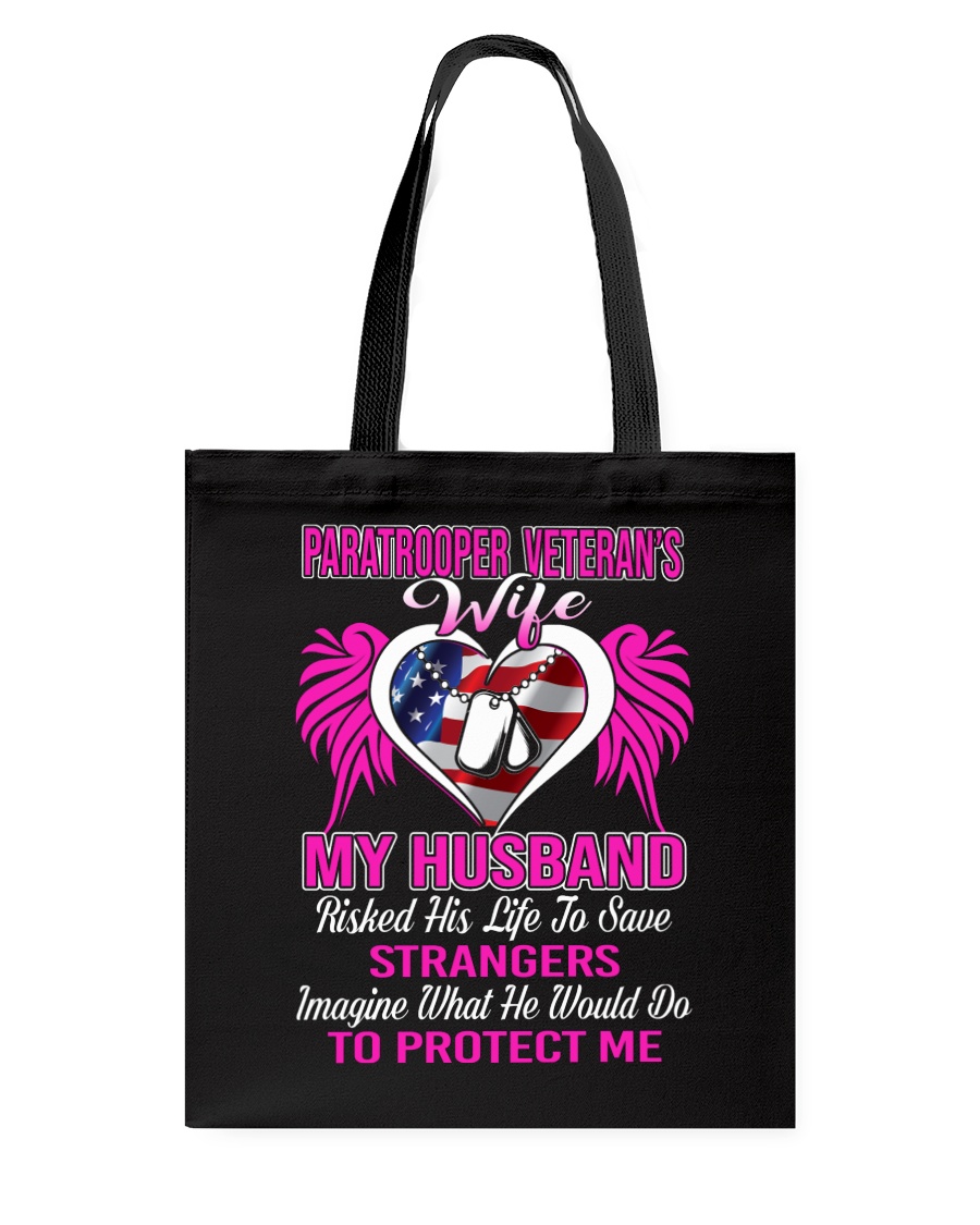 Protect Me Paratrooper Tote Bag