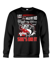 Hold My Rod Crewneck Sweatshirt thumbnail