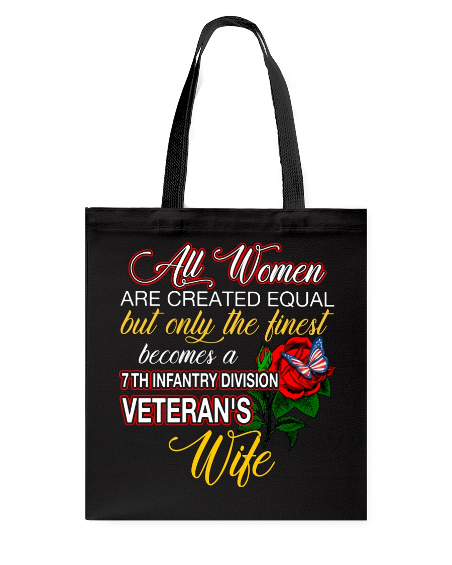 Finest Wife 7th Infantry Tote Bag