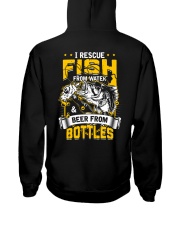 Rescue Fish And Beer Hooded Sweatshirt thumbnail