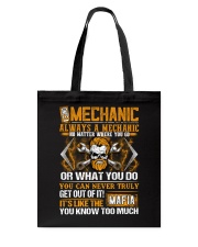 Mafia Mechanic Tote Bag thumbnail