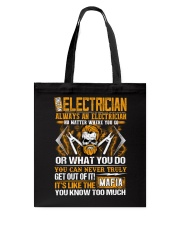 Mafia Electrician Tote Bag thumbnail