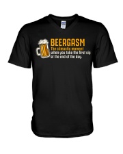 Beergasm V-Neck T-Shirt thumbnail