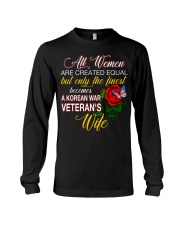 Finest Wife Korean War Long Sleeve Tee thumbnail
