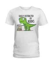 Distracted By Books Ladies T-Shirt thumbnail