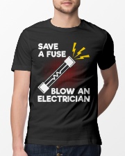 Save A Fuse Classic T-Shirt lifestyle-mens-crewneck-front-13