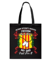 My Dad Paid For Freedom Tote Bag thumbnail