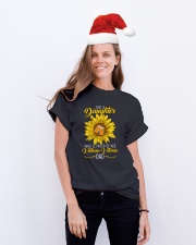 Just Vietnam Veteran Daughter Classic T-Shirt lifestyle-holiday-crewneck-front-1