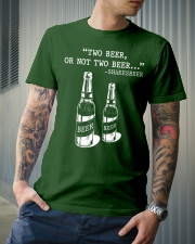 Two Beer Classic T-Shirt lifestyle-mens-crewneck-front-6