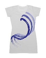 Blue Curves All-over Dress front