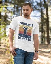 Your Hole Is My Goal Vintage Retro Classic T-Shirt apparel-classic-tshirt-lifestyle-front-49