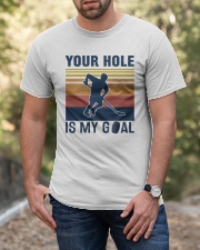 Your Hole Is My Goal Vintage Retro Classic T-Shirt apparel-classic-tshirt-lifestyle-front-53