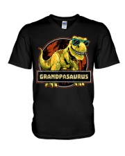 Grand-Pa Saurus Tee For Thanks Giving V-Neck T-Shirt thumbnail