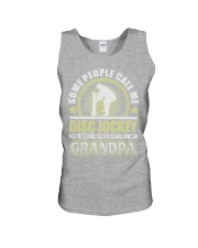 CALL ME DISC JOCKEY GRANDPA JOB SHIRTS Unisex Tank thumbnail