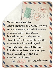 REACH FOR THE SKY - GRANDMA TO GRANDDAUGHTER Sherpa Fleece Blanket tile
