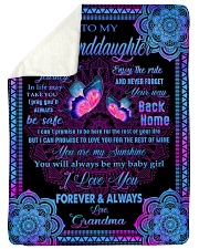 I LOVE YOU - GREAT GIFT FOR GRANDDAUGHTER Sherpa Fleece Blanket tile