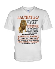 I APPRECIATE EVERYTHING - BEST GIFT FOR SON-IN-LAW V-Neck T-Shirt tile