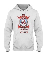She Is My Alibi - Amazing Gift For Grandkids Hooded Sweatshirt tile