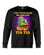 I Try To Be Good - Amazing Gift For Grandkids Crewneck Sweatshirt tile