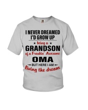 LIVING THE DREAM - BEST GIFT FOR GRANDSON Youth T-Shirt front