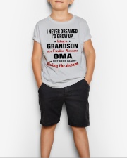 LIVING THE DREAM - BEST GIFT FOR GRANDSON Youth T-Shirt lifestyle-youth-tshirt-front-1