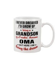 LIVING THE DREAM - BEST GIFT FOR GRANDSON Mug tile