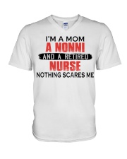 AND A RETIRED - PERFECT GIFT FOR NURSE V-Neck T-Shirt tile