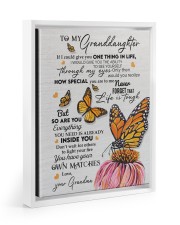 ONE THING IN LIFE - LOVELY GIFT FOR GRANDDAUGHTER Floating Framed Canvas Prints White tile