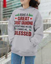 It Makes Me Blessed - Perfect Gift For Grandma Hooded Sweatshirt apparel-hooded-sweatshirt-lifestyle-front-104